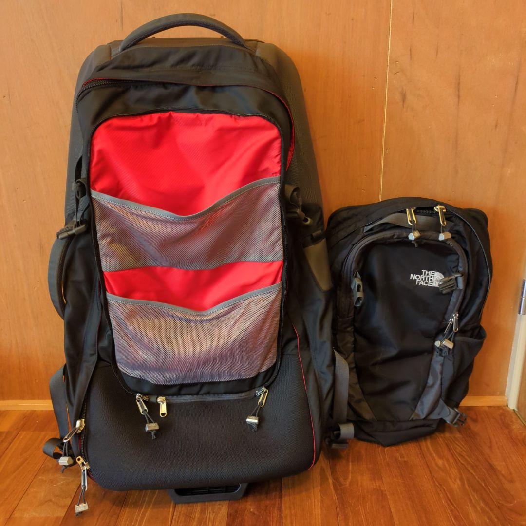 THE NORTH FACE キャリーケース兼リュック　ダブルトラック