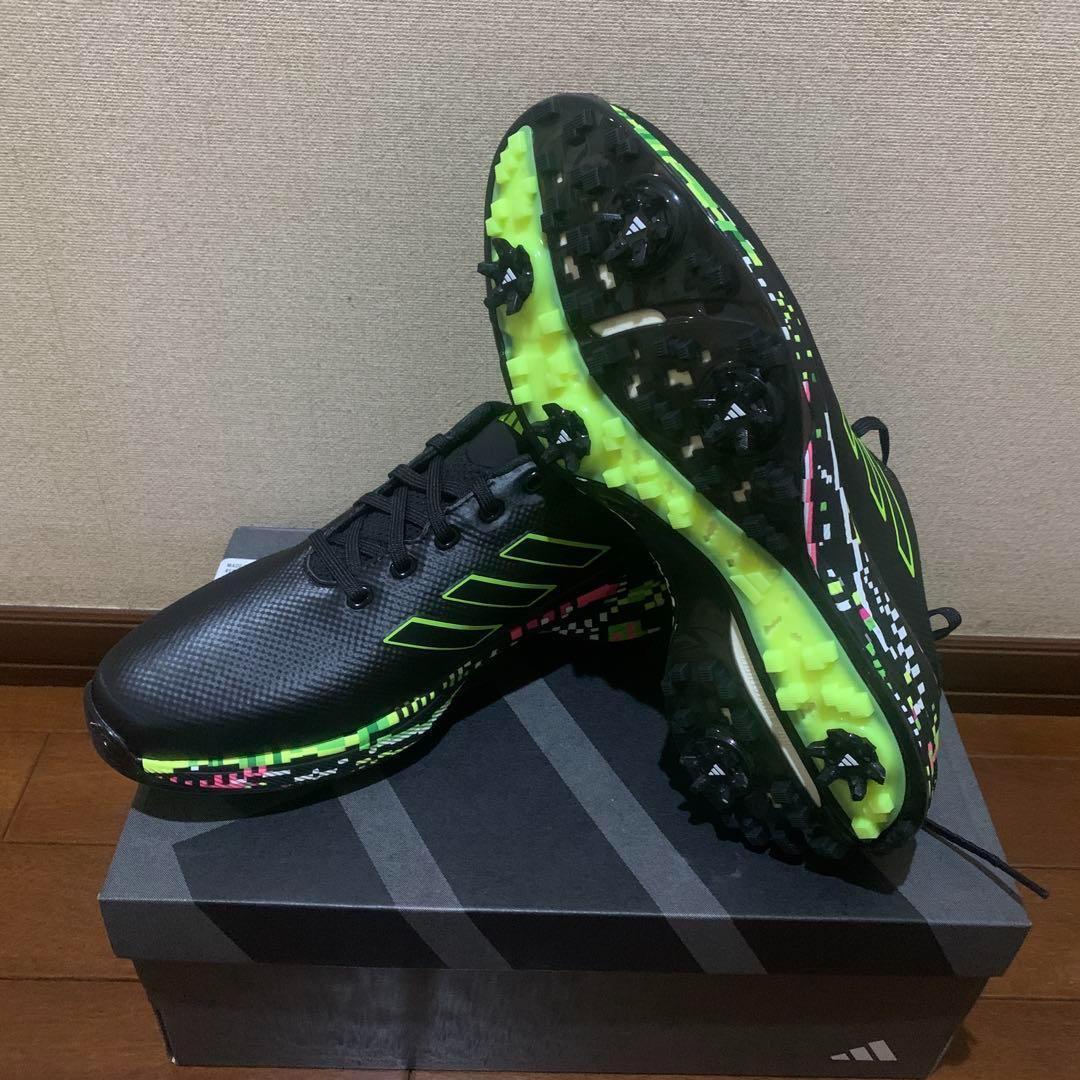 adidas グリッチデザイン IE2140 ゴルフシューズ　27.5cm