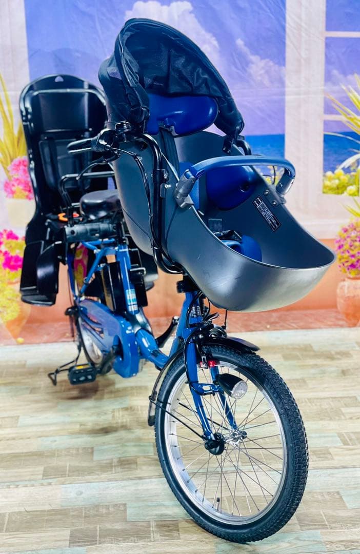 高年式ギュットクルーム2021年モデル⭐️パナソニック子供乗せ電動自転Y3183