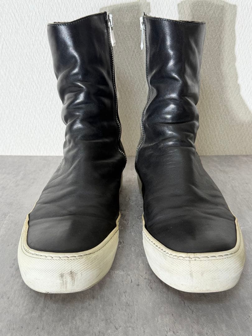 インカネーション サイドZIPレザーブーツ