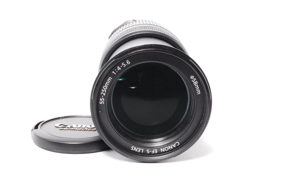 ❤️美品❤️Canon 55-250mm IS 望遠レンズ❤️運動会や秋の風景撮影に