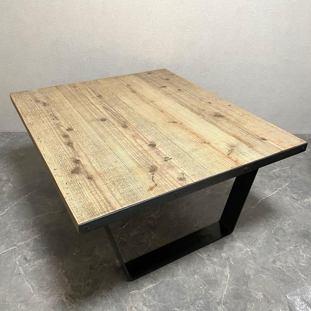 Dichoromic ディコトミック ローダーレッグ　ローテーブル 無垢古材