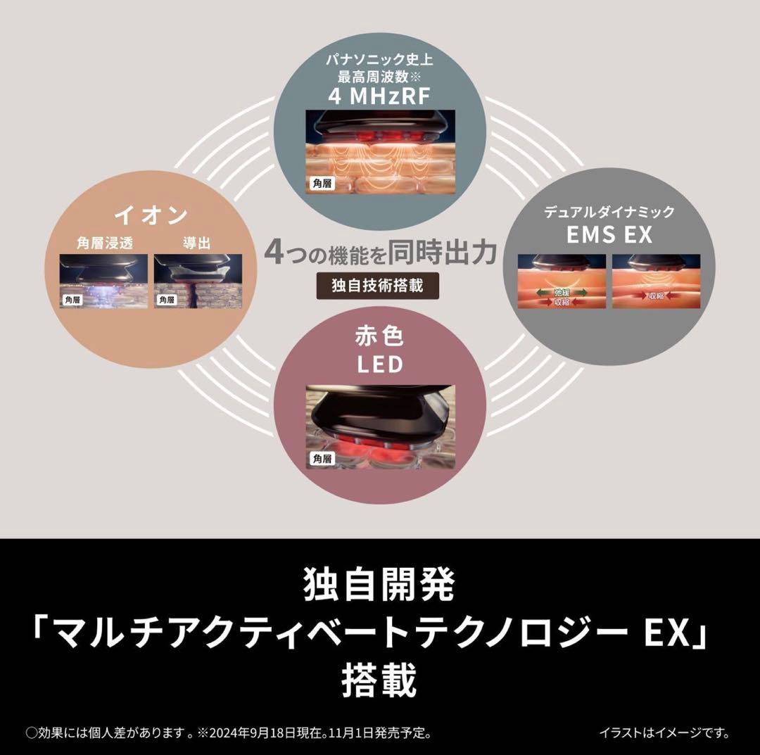 【新品未使用】VITALIFT美顔器 EH-SR86-T ブラウン パナソニック