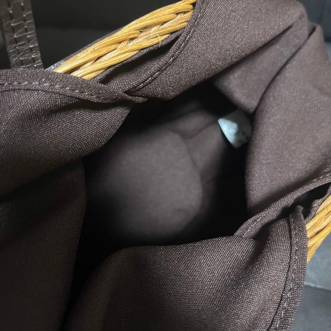 美品　バグマティ　かごバッグ