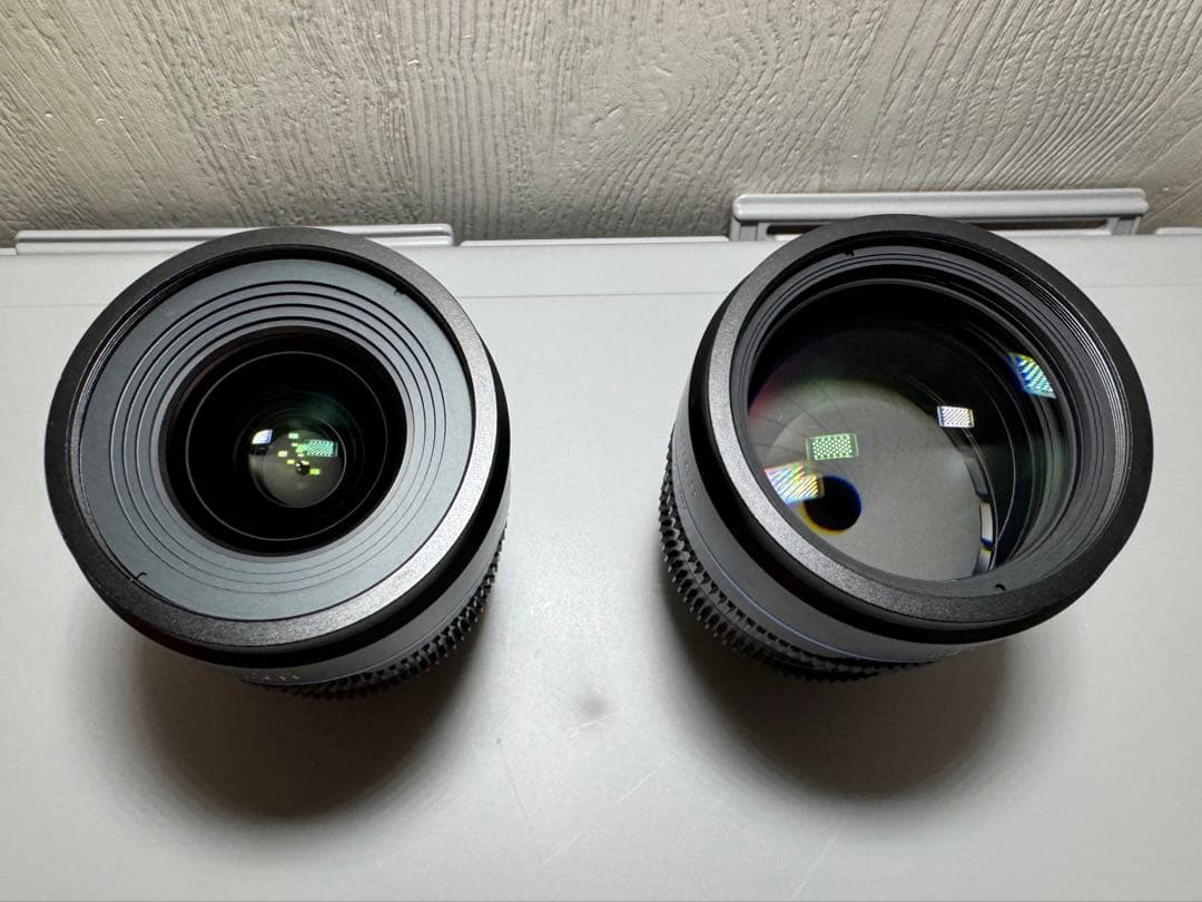 SIRUI Night Walker Ꭲ1.2 16mm&75mmセット