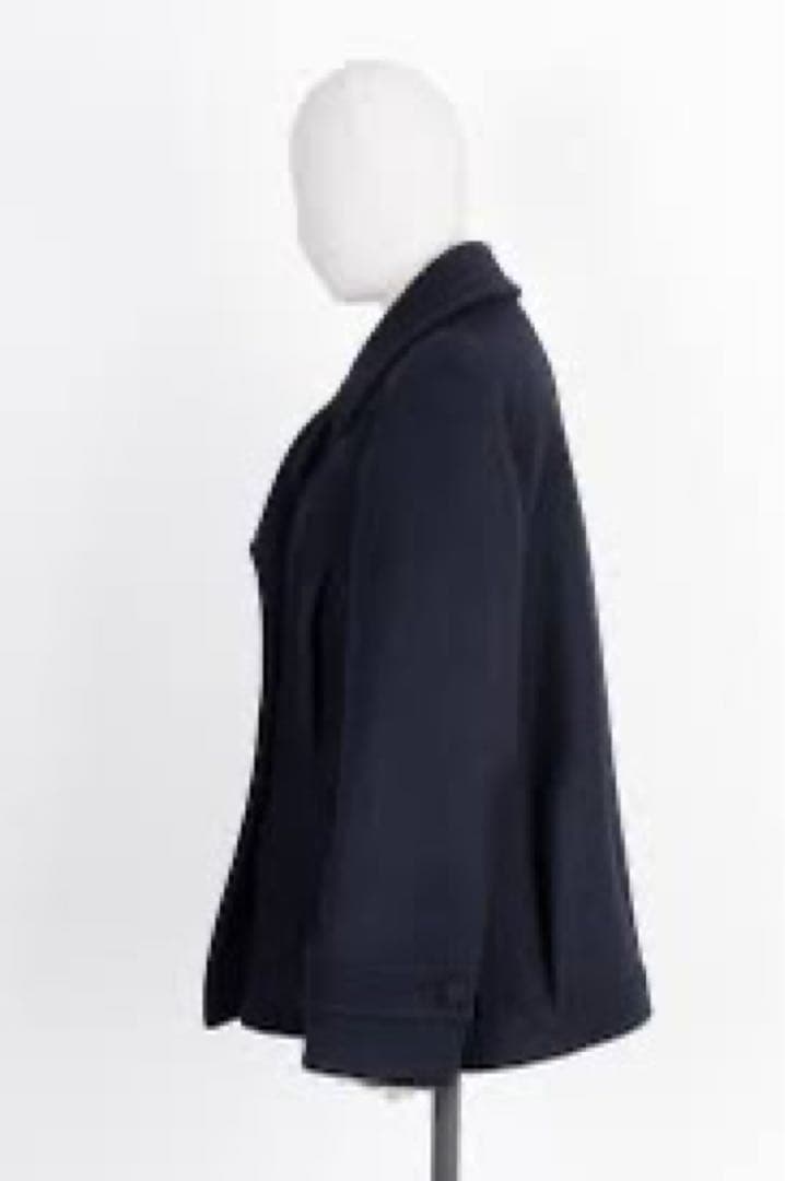 JIL SANDER ウールネイビーコート