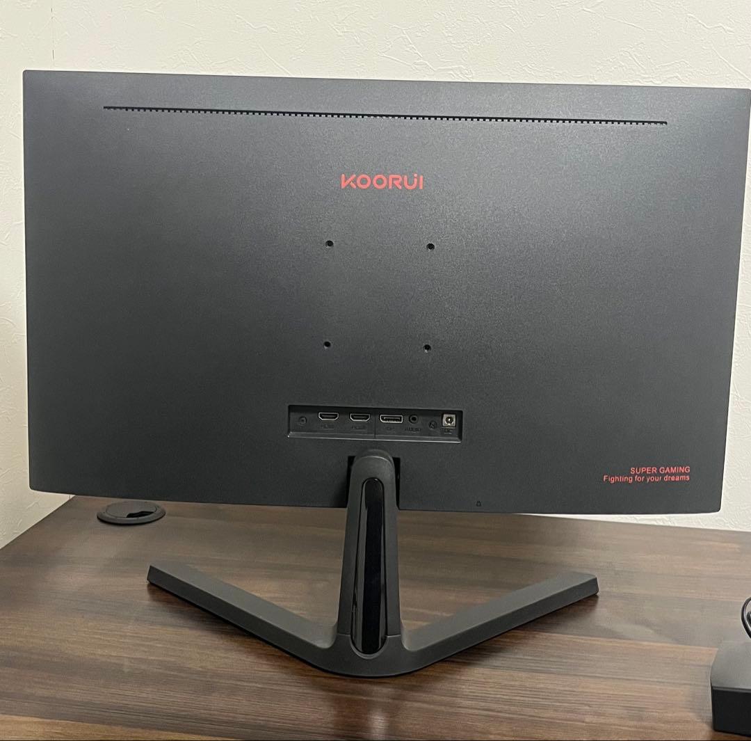 KOORUI 24E4 ゲーミングモニター 24 インチ フルHD 165Hz