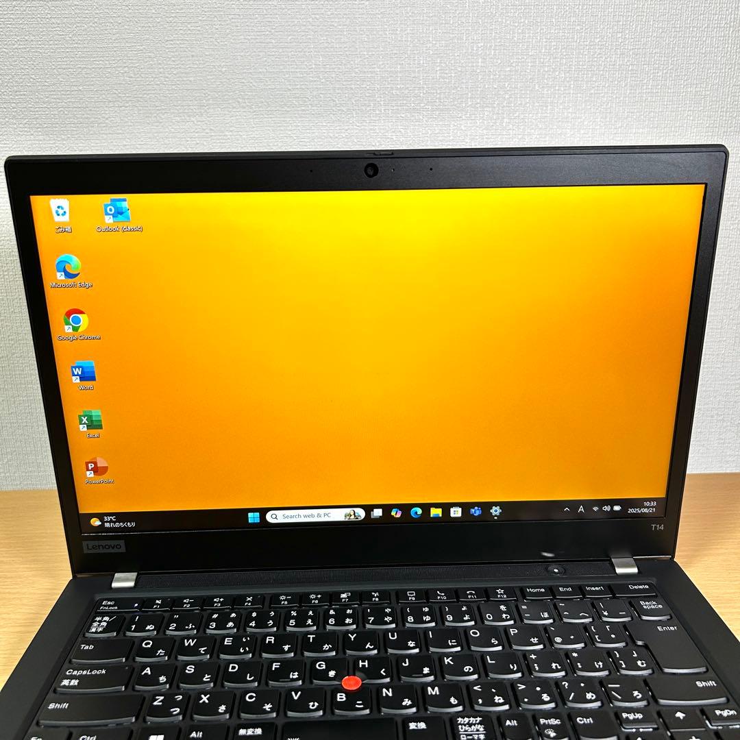 Lenovo ThinkPad T14 Gen2 Ryzen5 16GB 14型