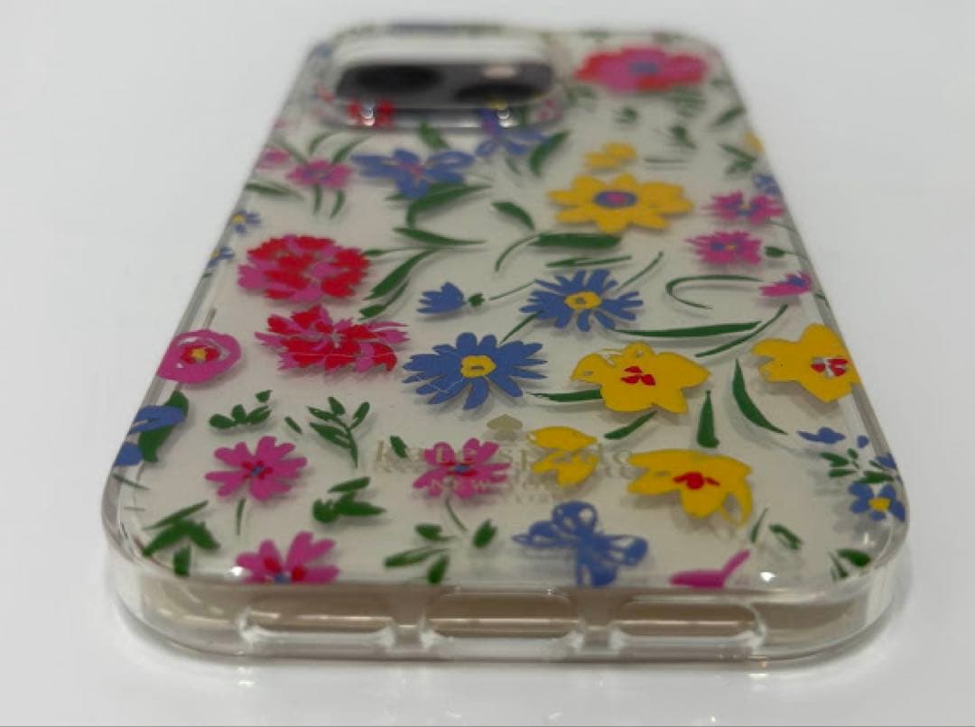 ☆正規品☆品 ケイトスペード iPhone14Proケース スマホリング付属