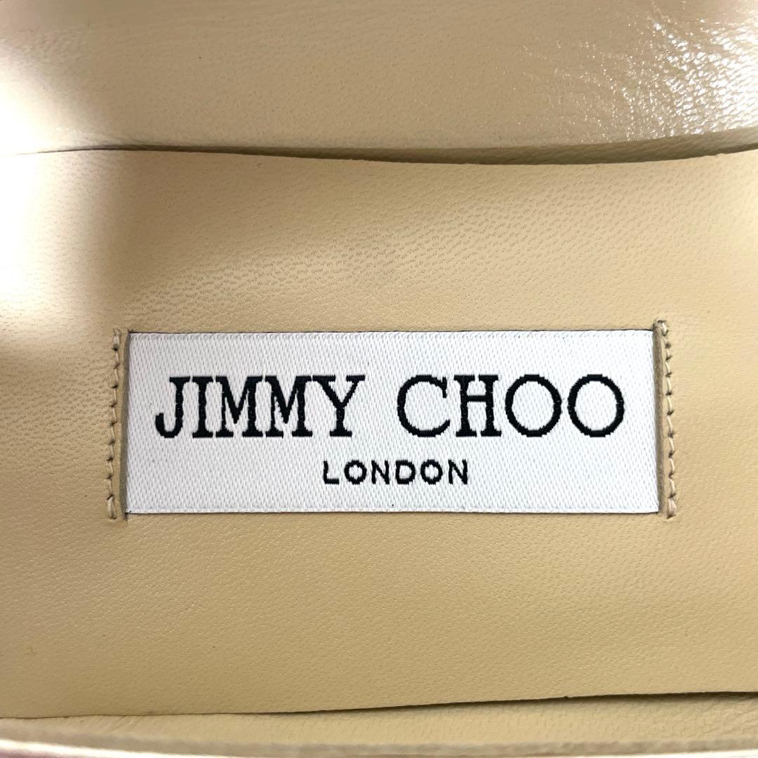 80%OFF‼️8/24まで!新品JIMMY CHOO 38.5ALINAゴールド