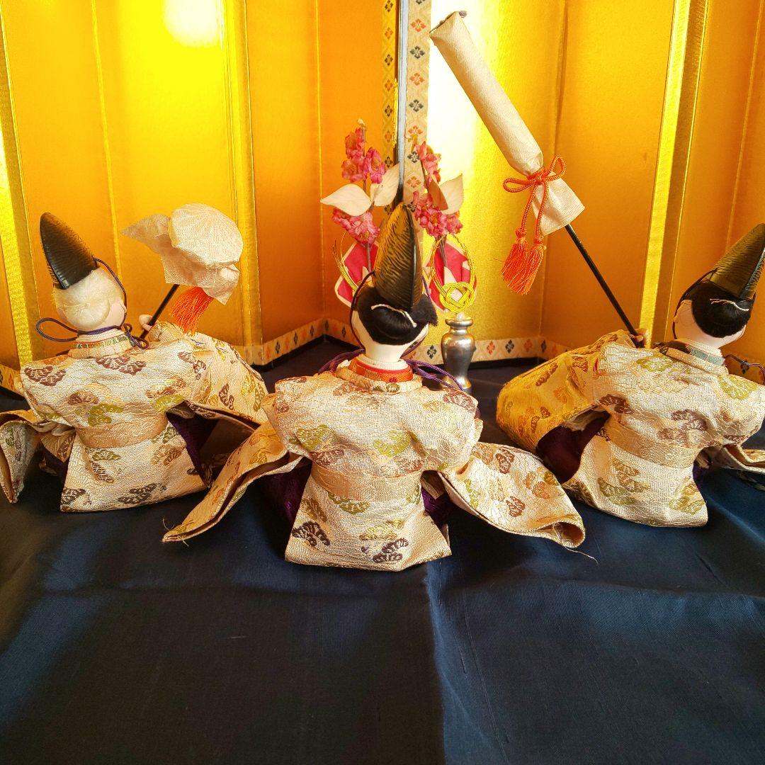 お雛様 ひな人形 雛祭り 五人囃子 三人官女 仕丁 随身 小道具付