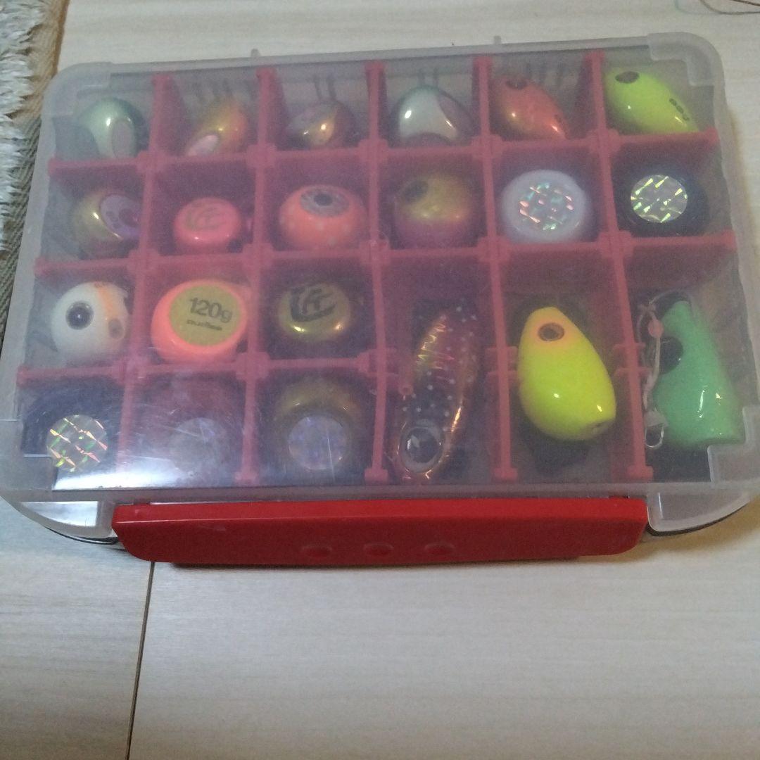 小*哉様 タイラバセット　鉛ヘッド21個＋針＆ネクタイ16個＋ケース