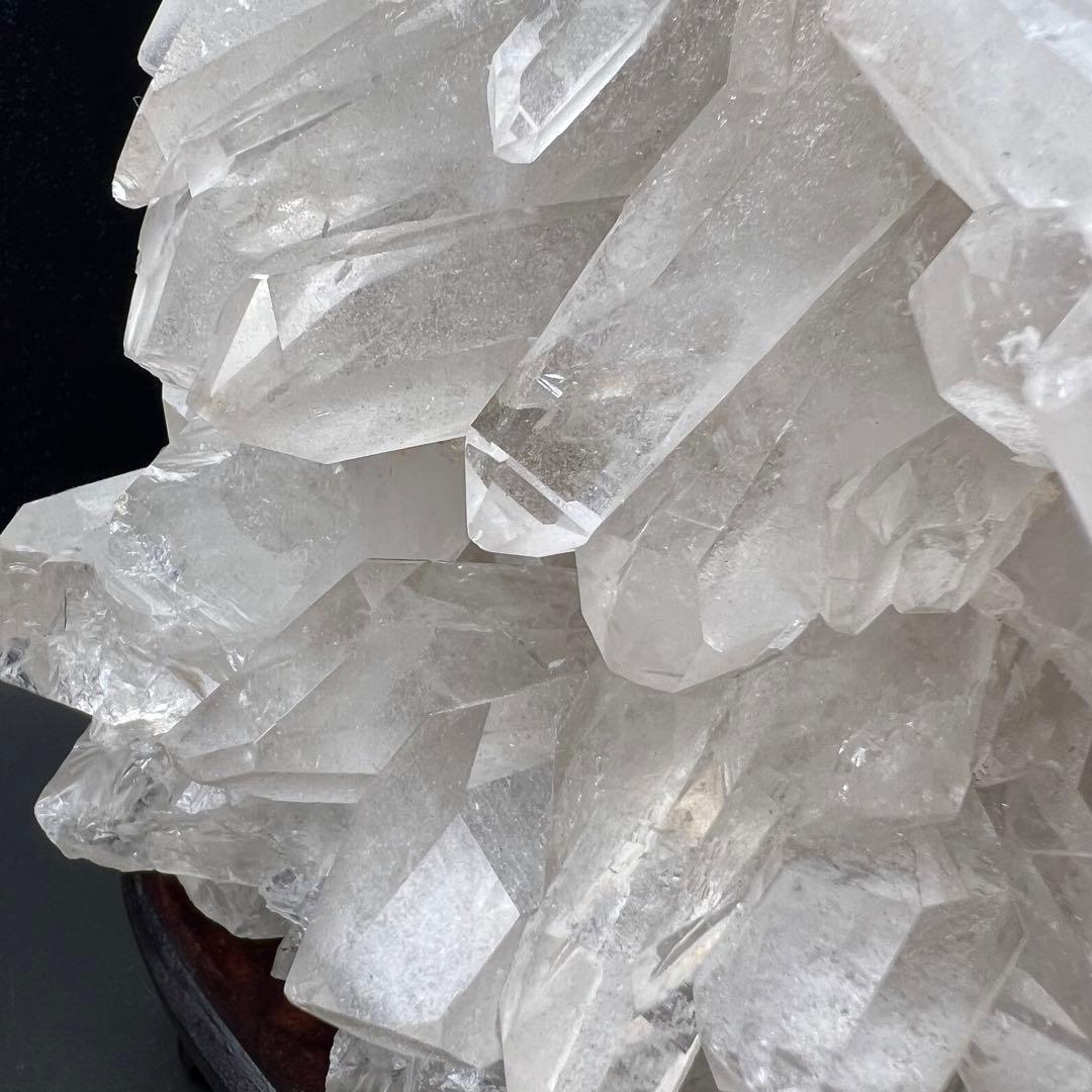 ✳️極上別格品‼️✨抜群の存在感‼️✨レインボーキラキラ✨超美麗 高透明度 クラスター