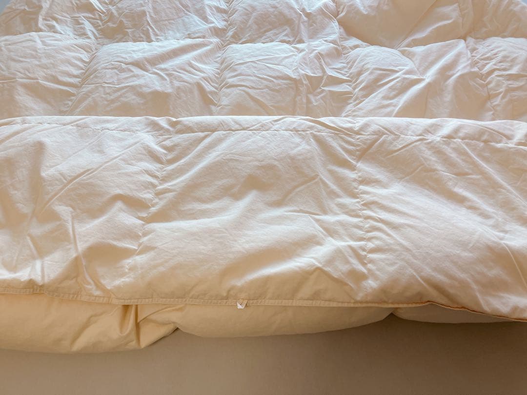 羽毛布団　肌掛けふとん　（セミダブル）　ハンガリー産グース93％