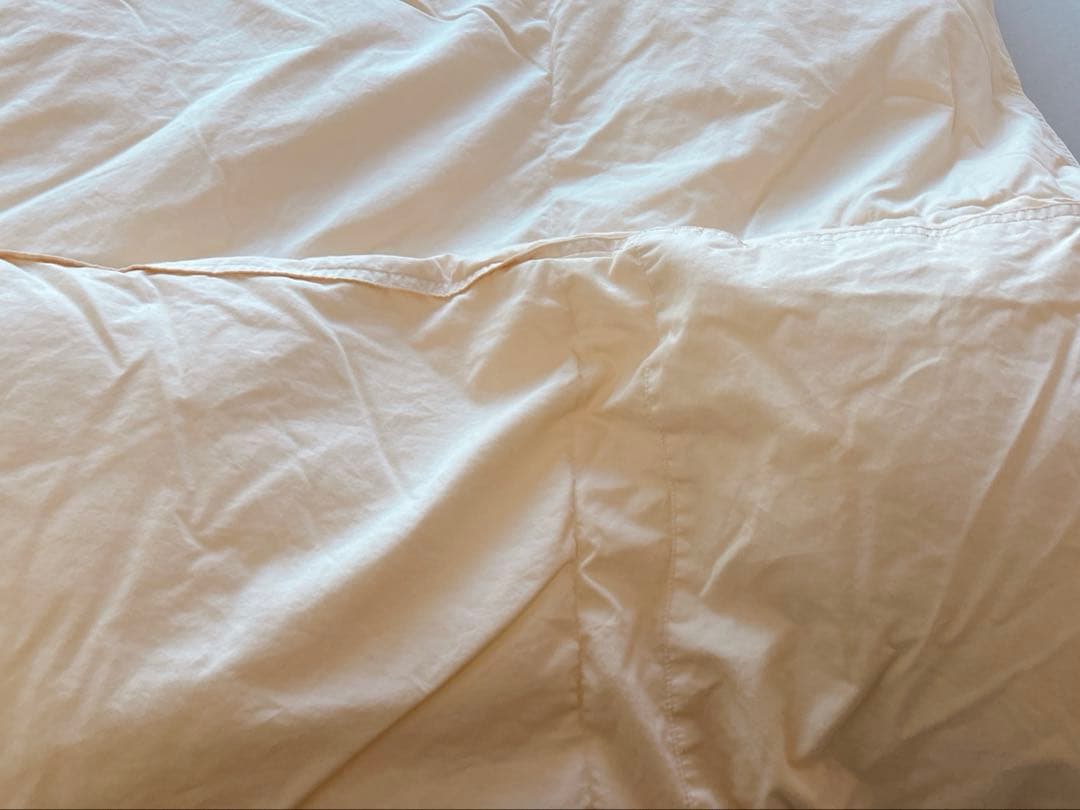 羽毛布団　肌掛けふとん　（セミダブル）　ハンガリー産グース93％