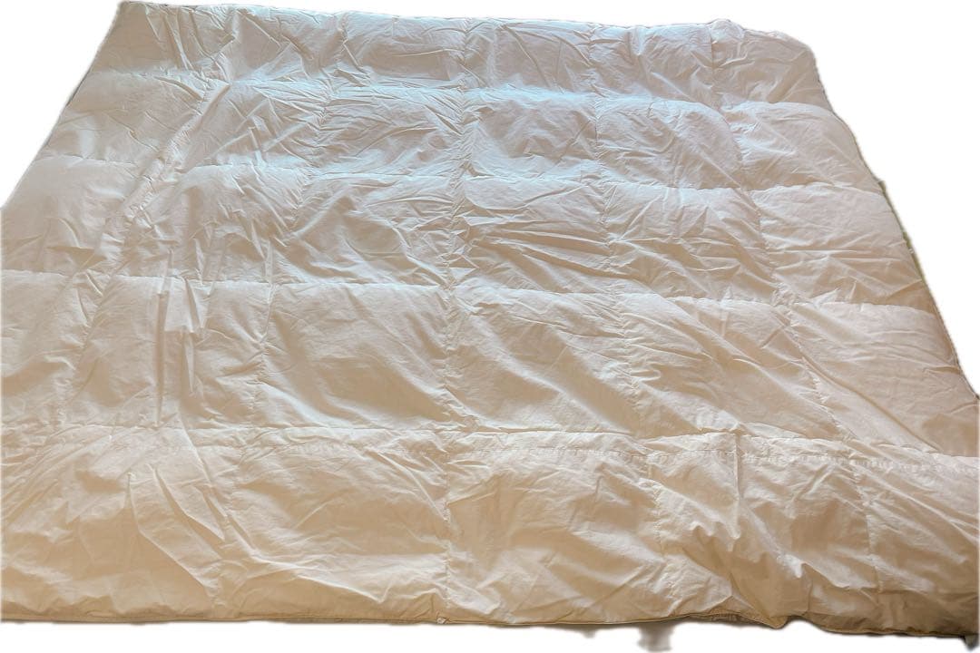 羽毛布団　肌掛けふとん　（セミダブル）　ハンガリー産グース93％