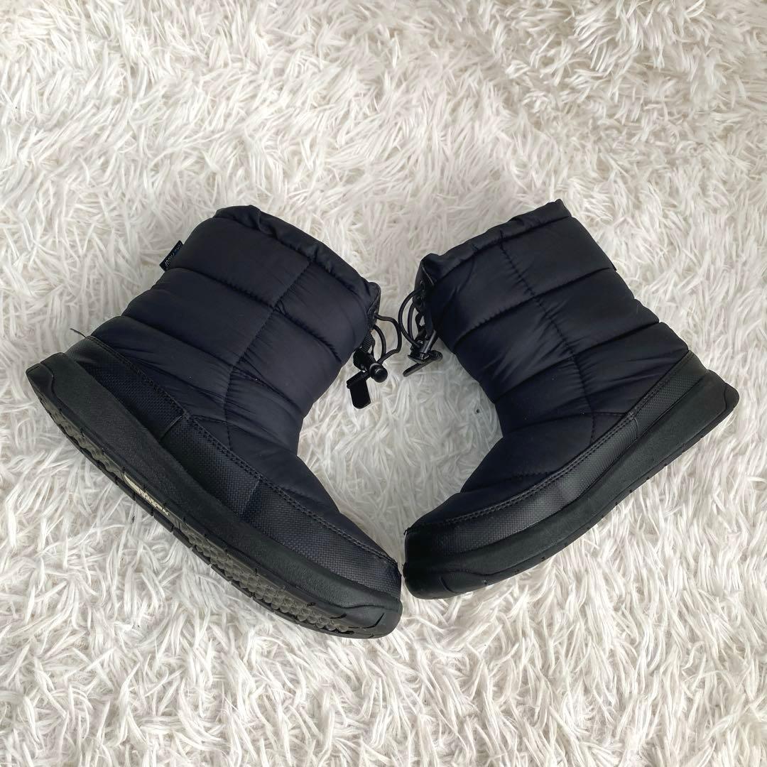 ノースフェイス　スノーブーツ　ヌプシ　ブーティ　ブラック　レッド　23