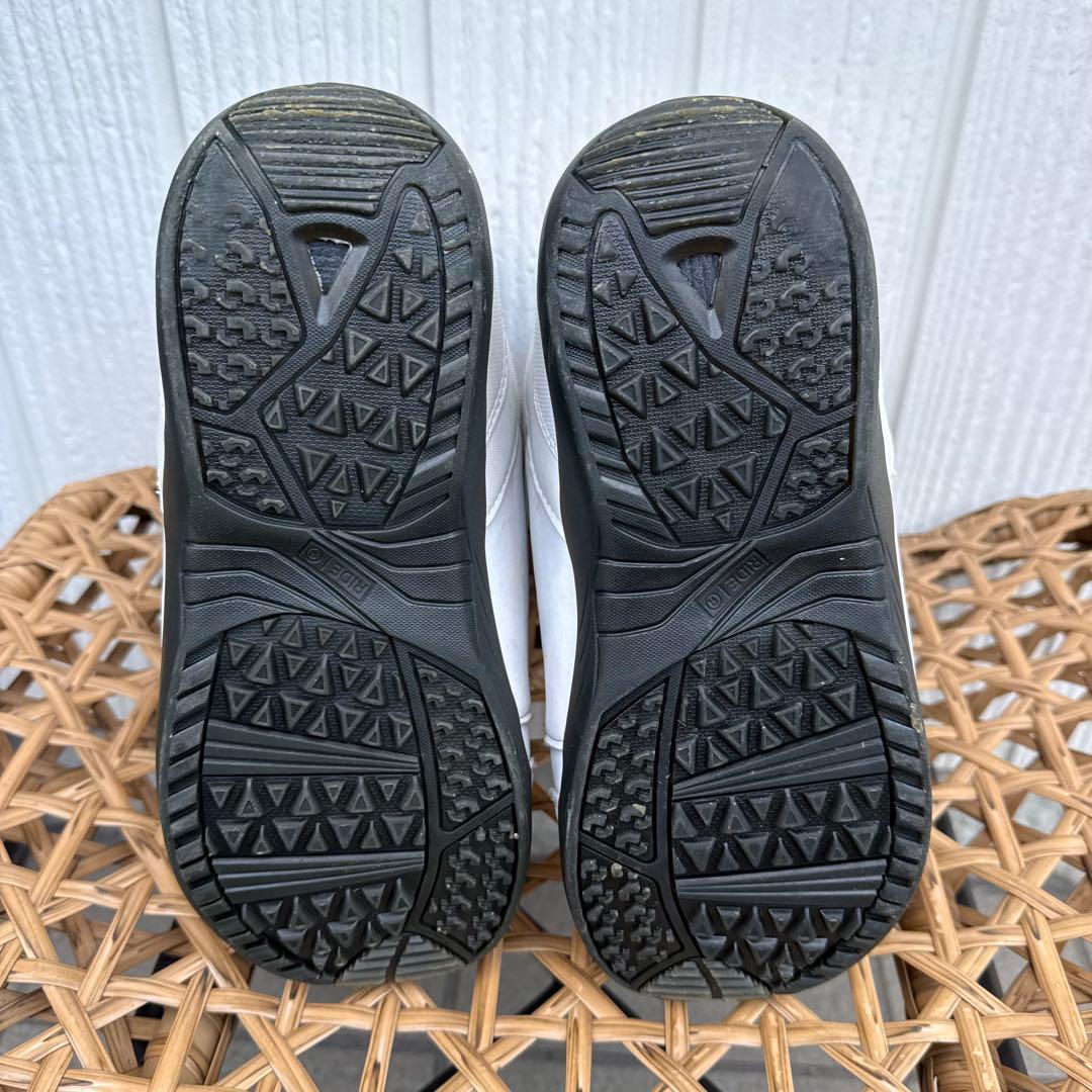 RIDE ホワイト スノーボードブーツ スノボ　ブーツ　BOA 白