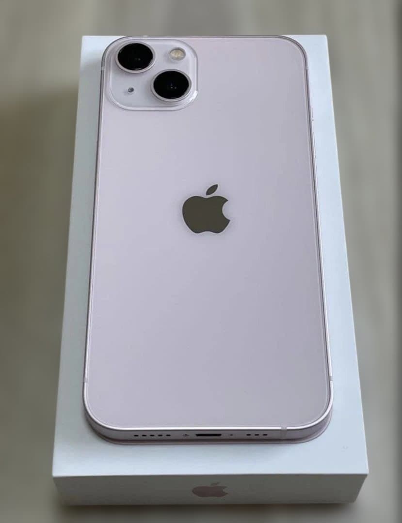 【新品同様★電池新品】iPhone 13 mini 128GB ピンク