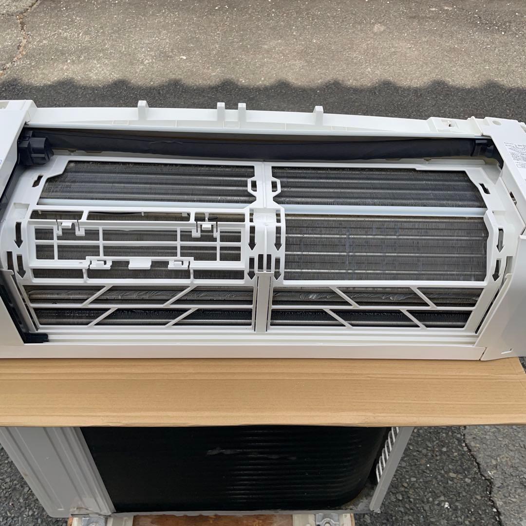 パナソニック2020年ナノイーX6畳用エアコン 自動排出お掃除ロボ超美品送料無料