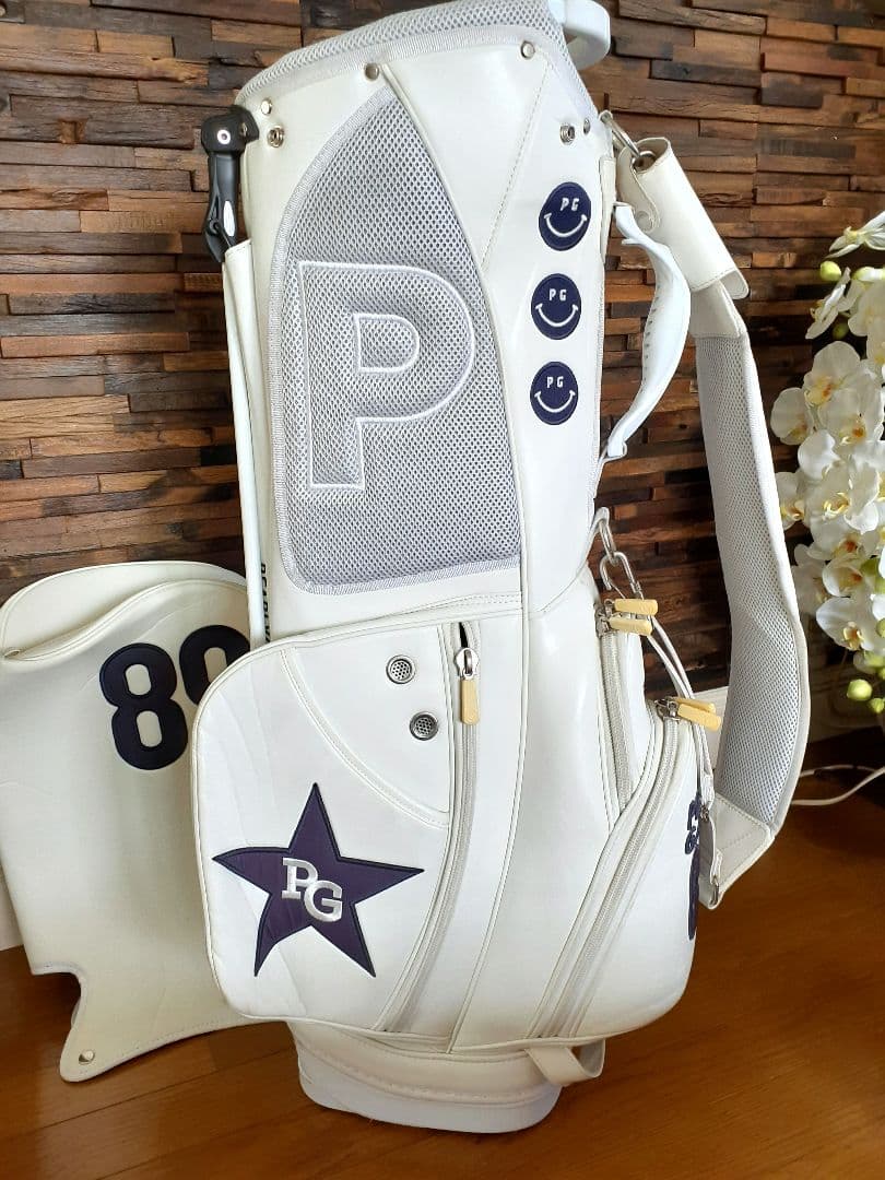 PEARLY GATES キャディバッグ 、ヘッドカバーセット