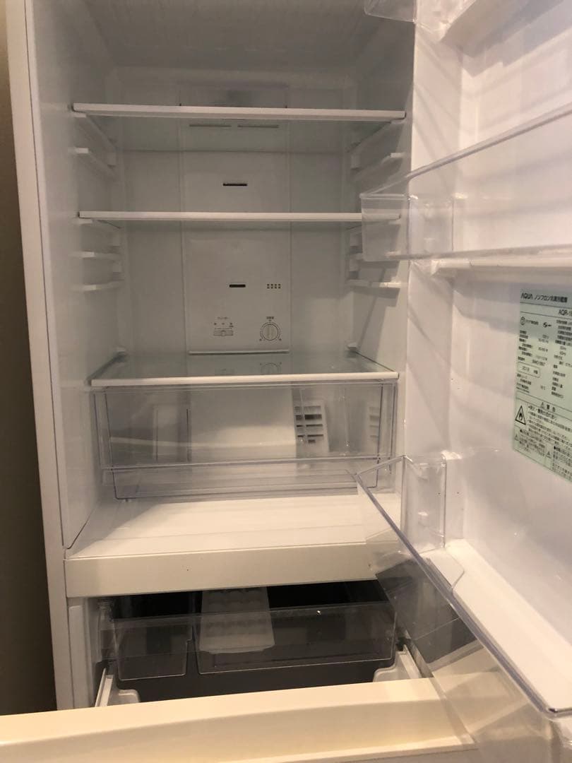 【取扱説明書あり】AQUA 冷蔵庫 冷凍 184L 2018年