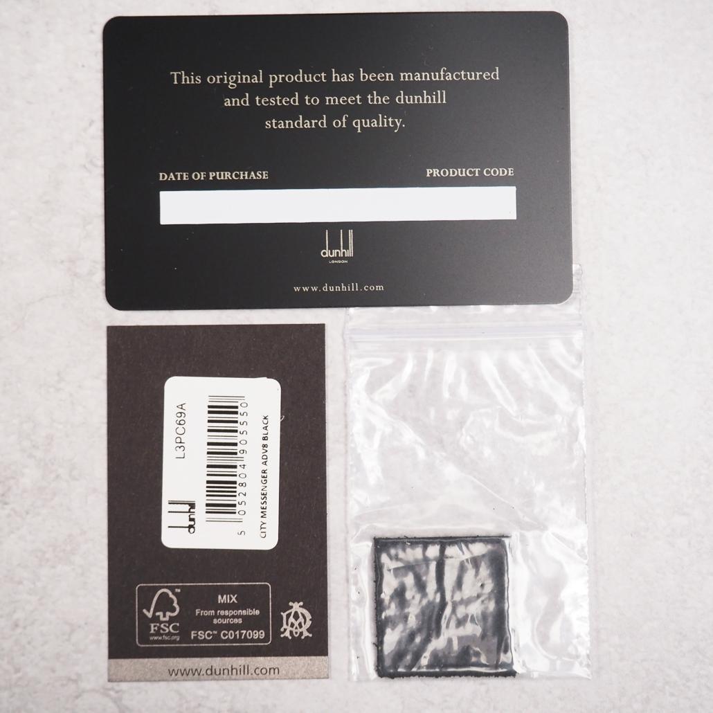 25年最新 タグ、袋付き未使用 DUNHILL ショルダーバッグ 定価16万円