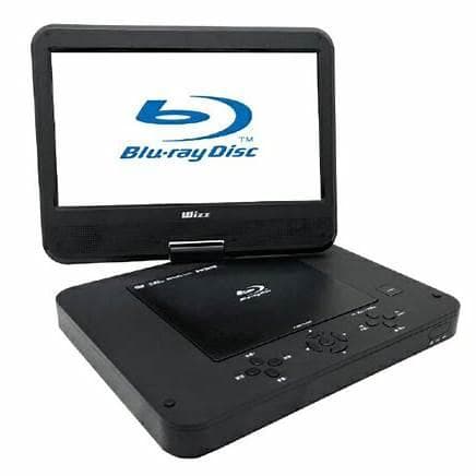 展示未使用 Wizz WPB‑S1006 ポータブルBD/DVDプレーヤー