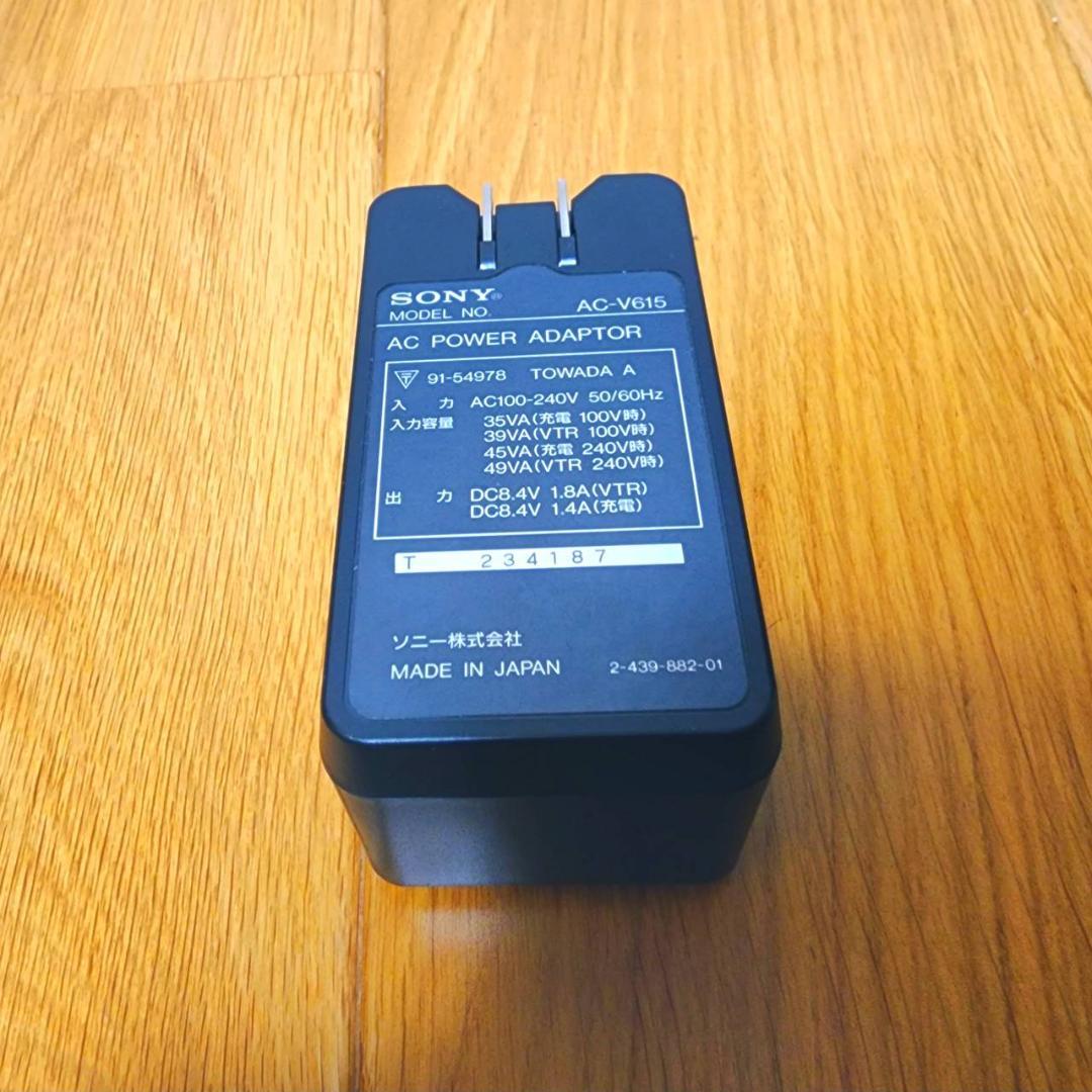 【動作確認済】SONY 高画質 Hi8 ビデオカメラ CCD-TR2 セット