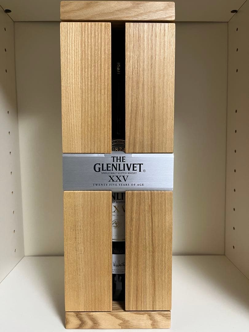 正規品 旧ボトル グレンリベット25年 glenlivet25