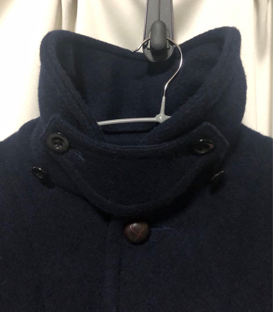 【新品タグ付き】DANTON ダントン ウールモッサ フード付き ロングコート