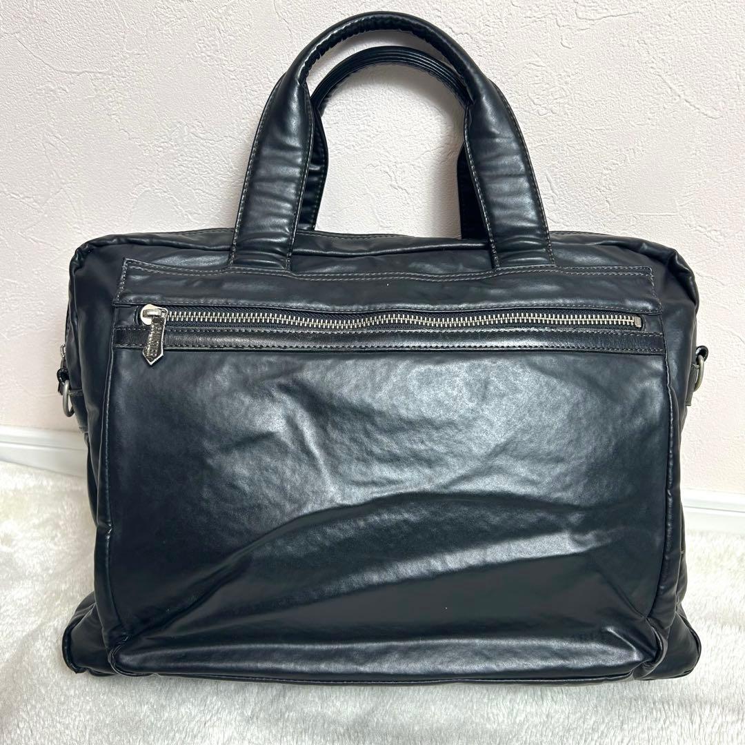 ジャンポールゴルチエ　ブリーフケース　ブラック　A4可　大容量