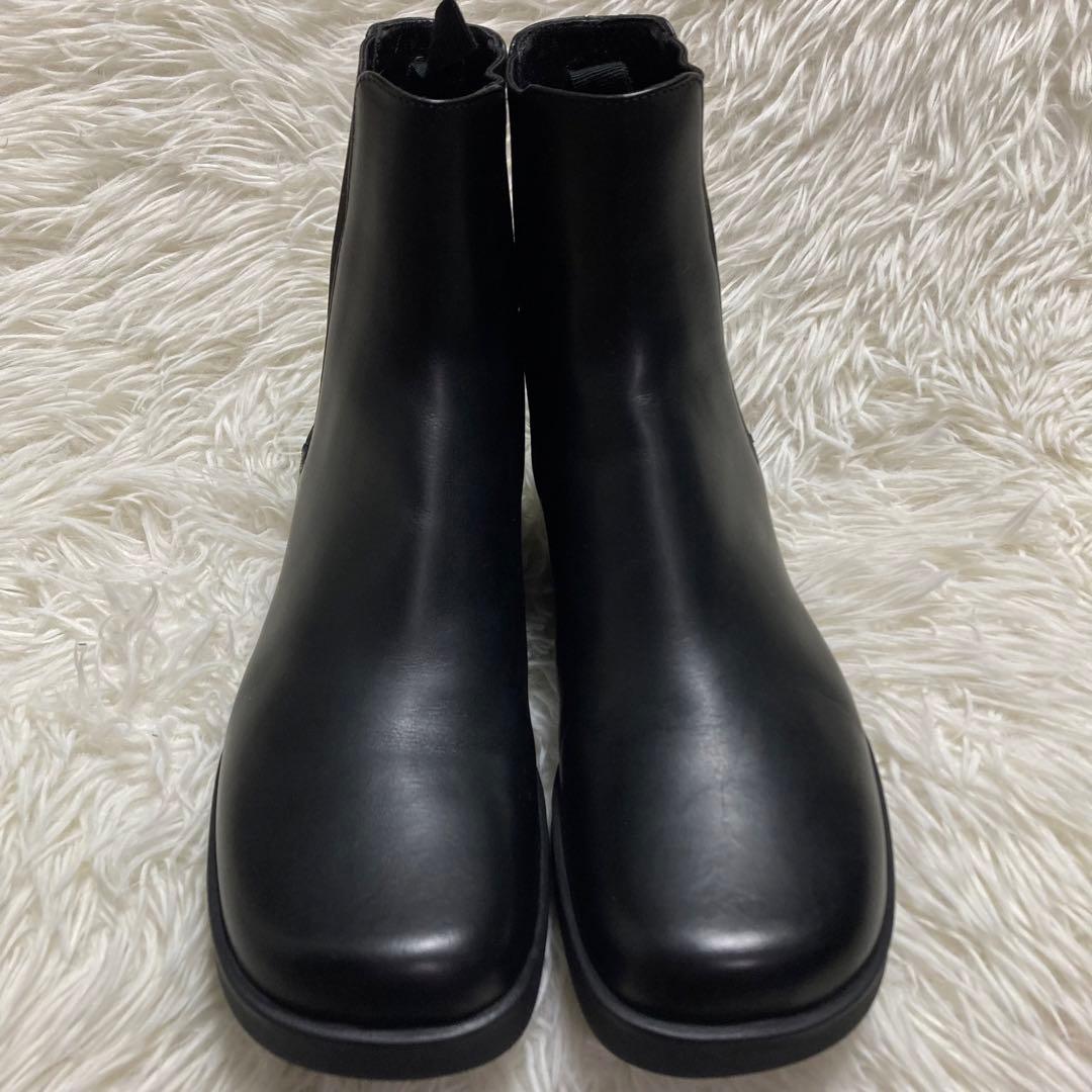 GUCCI グッチ　シェリーライン　サイドゴアブーツ　ブラック　36