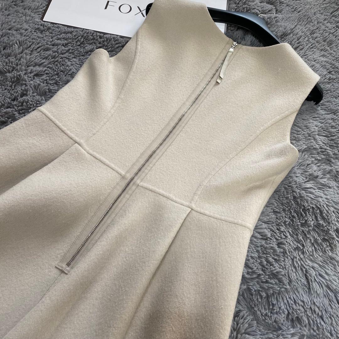 定価20万✨️FOXEY Lady black カシミヤ ノースリーブ 40