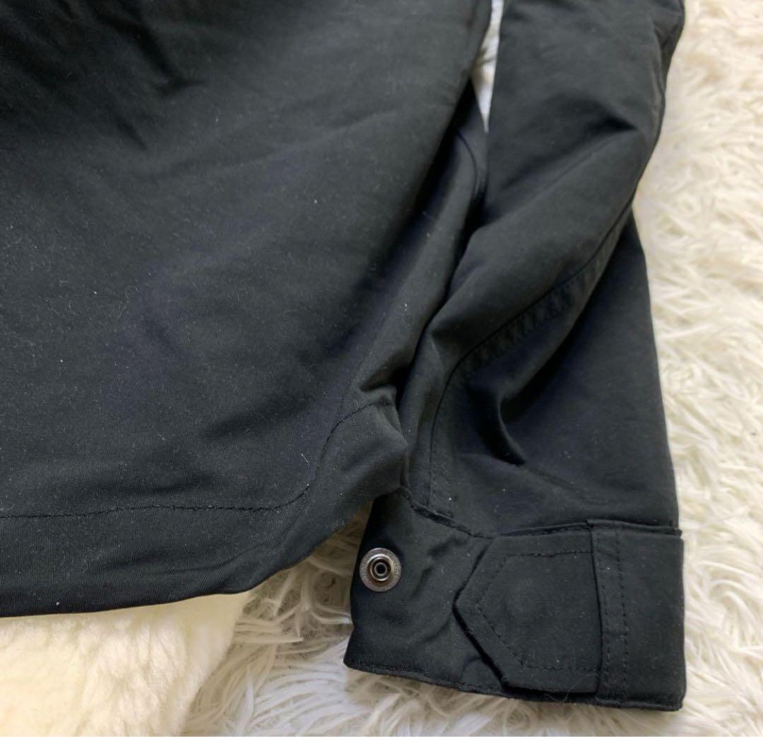 THE RERACS ボア付き ショートモッズコート ベスト ライナー ブラック