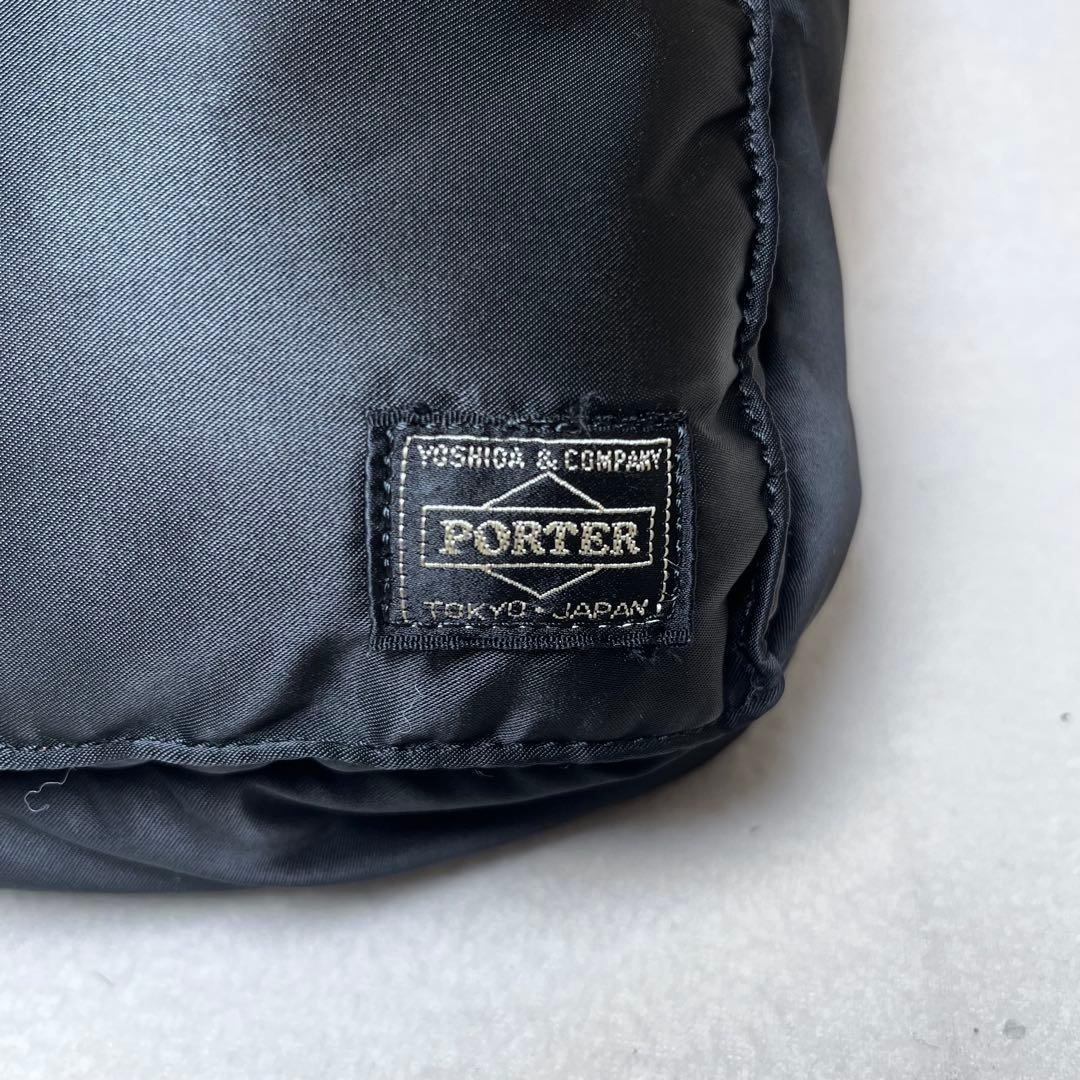 ☆美品☆ ポーター タンカー ブリーフケース 2way ブラック ナイロン 黒