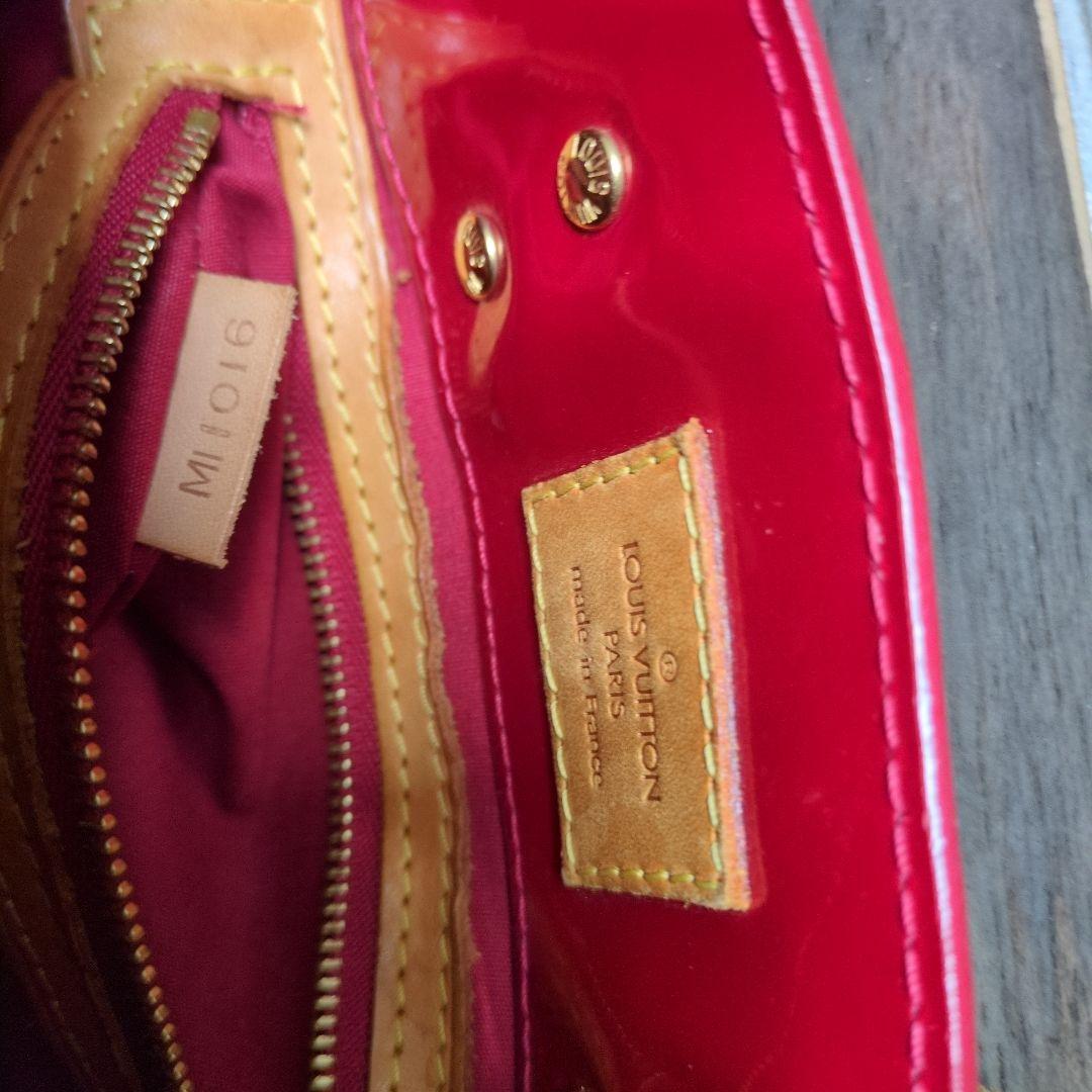 ルイヴィトン　ヴェルニ　リードPM ミニトート　　赤