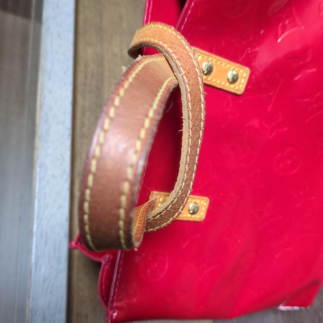 ルイヴィトン　ヴェルニ　リードPM ミニトート　　赤