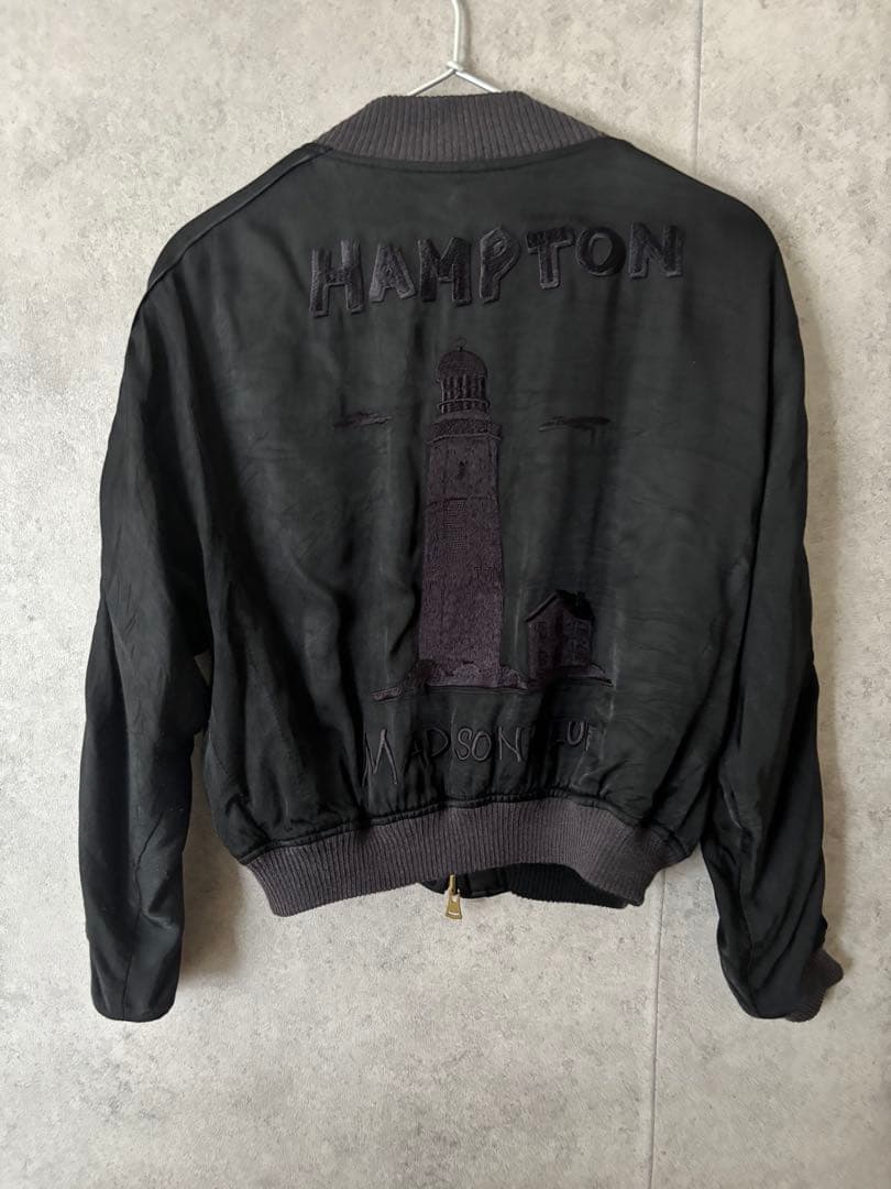 マディソンブルー　刺繍デザインスーベニアジャケット　ブルゾン