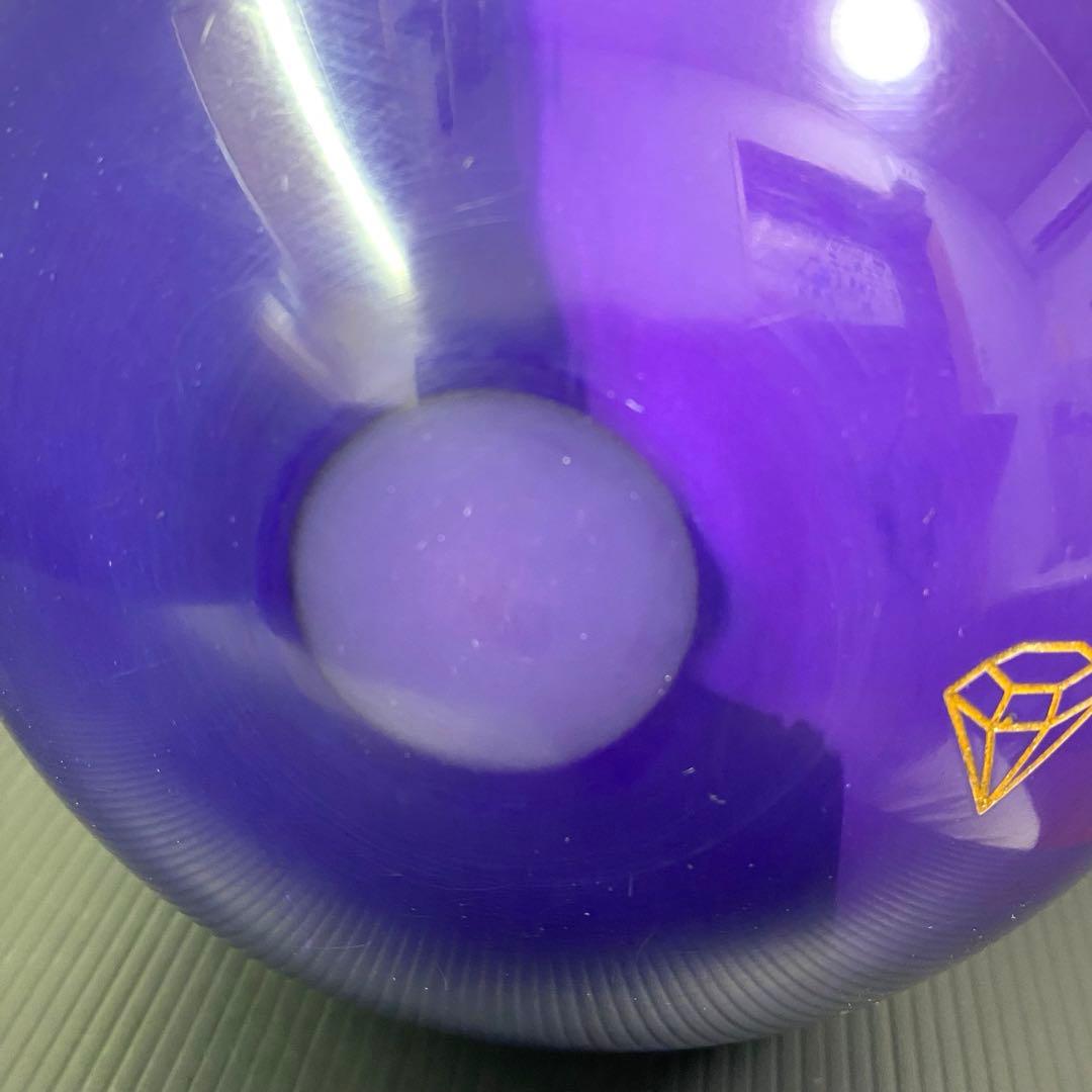 プラグ済み Gem Crystal 15P 人気中古品 ボウリング ボール ロト