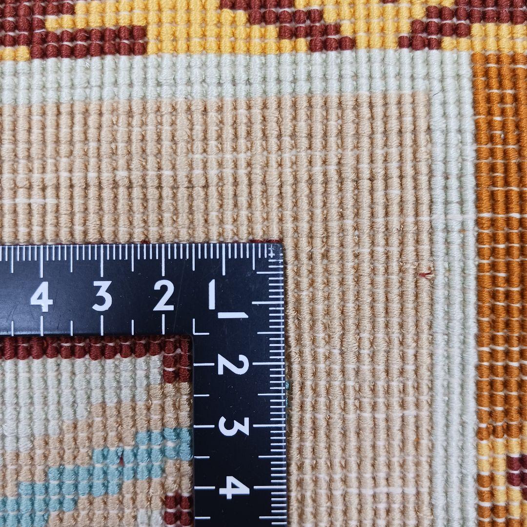 Y3001 中国シルク段通 特大判 245×169㎝ シルク100% 手織り