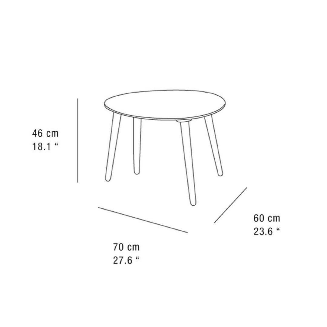 zara 面取りウッドコーヒーテーブル