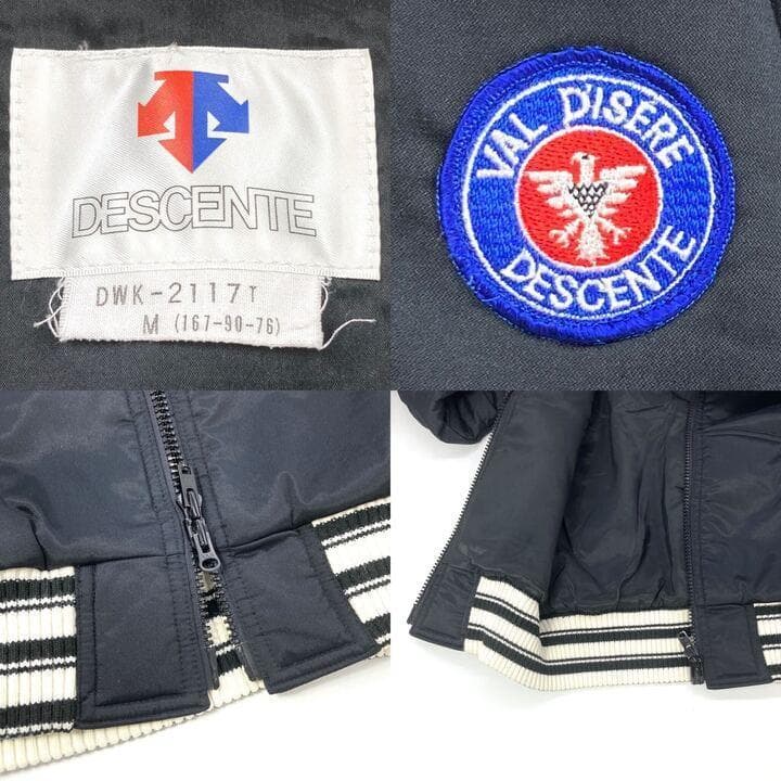 DESCENTE　デサント　スキーウエア　上下セット　レディース　ブラック　M