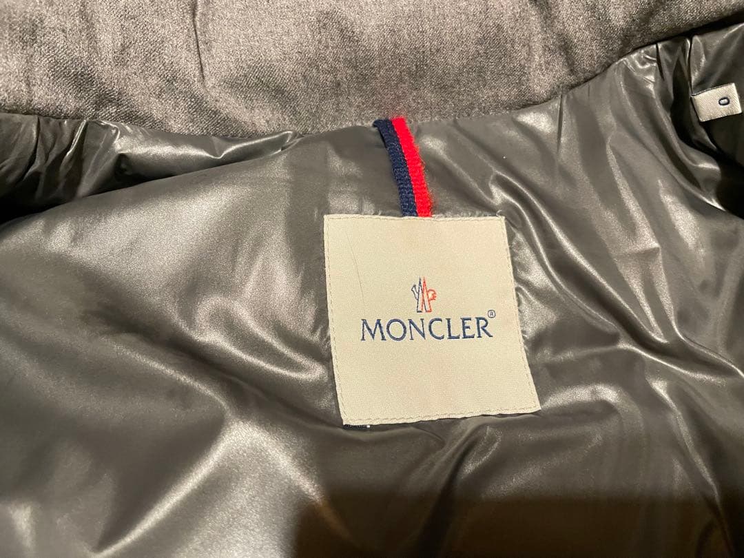 MONCLER MONTGENEVRE モンクレール グレー サイズ0