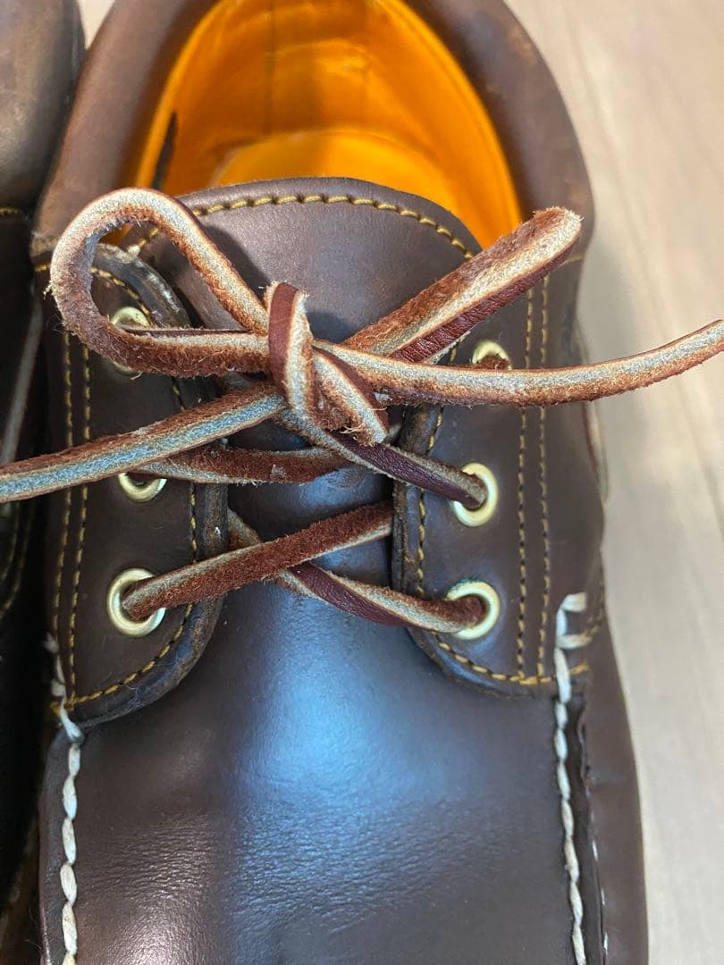 Timberland ブラウン モカシン　デッキシューズ　革靴