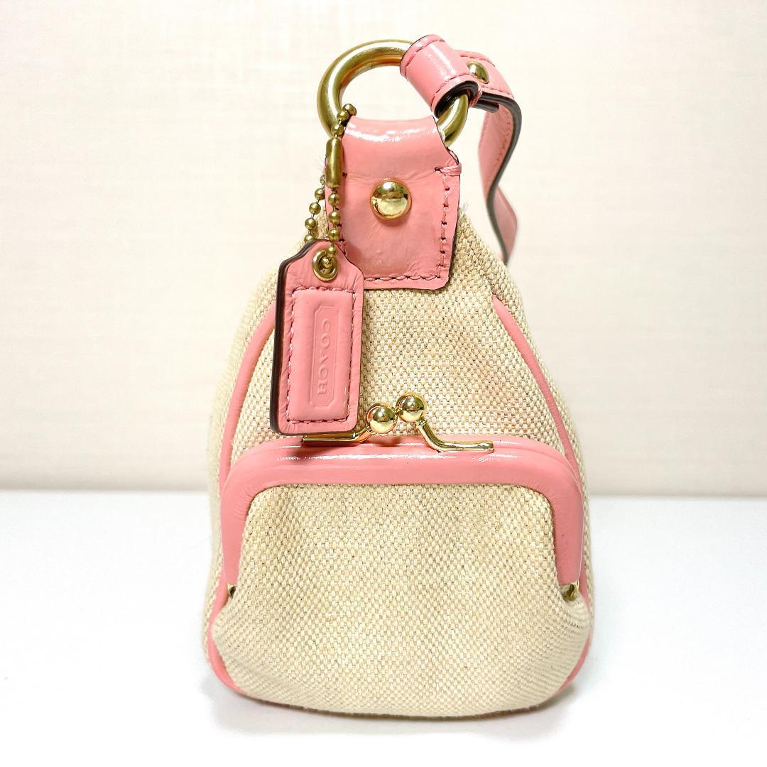 一目惚れ必至❤️COACH　Y2Kムード漂う「隠れた名作」 タトゥーポーチ　ラメ