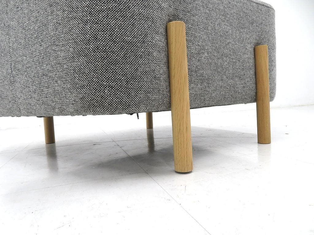 展示品　カリモク　ドラドラ　北欧　オーク材　ソファ サイドテーブル付き　店舗什器