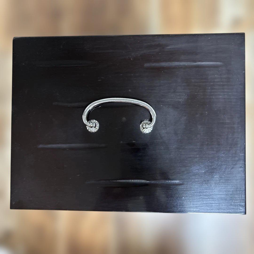 茶道具セット　短冊箱(黒漆塗り) 10点