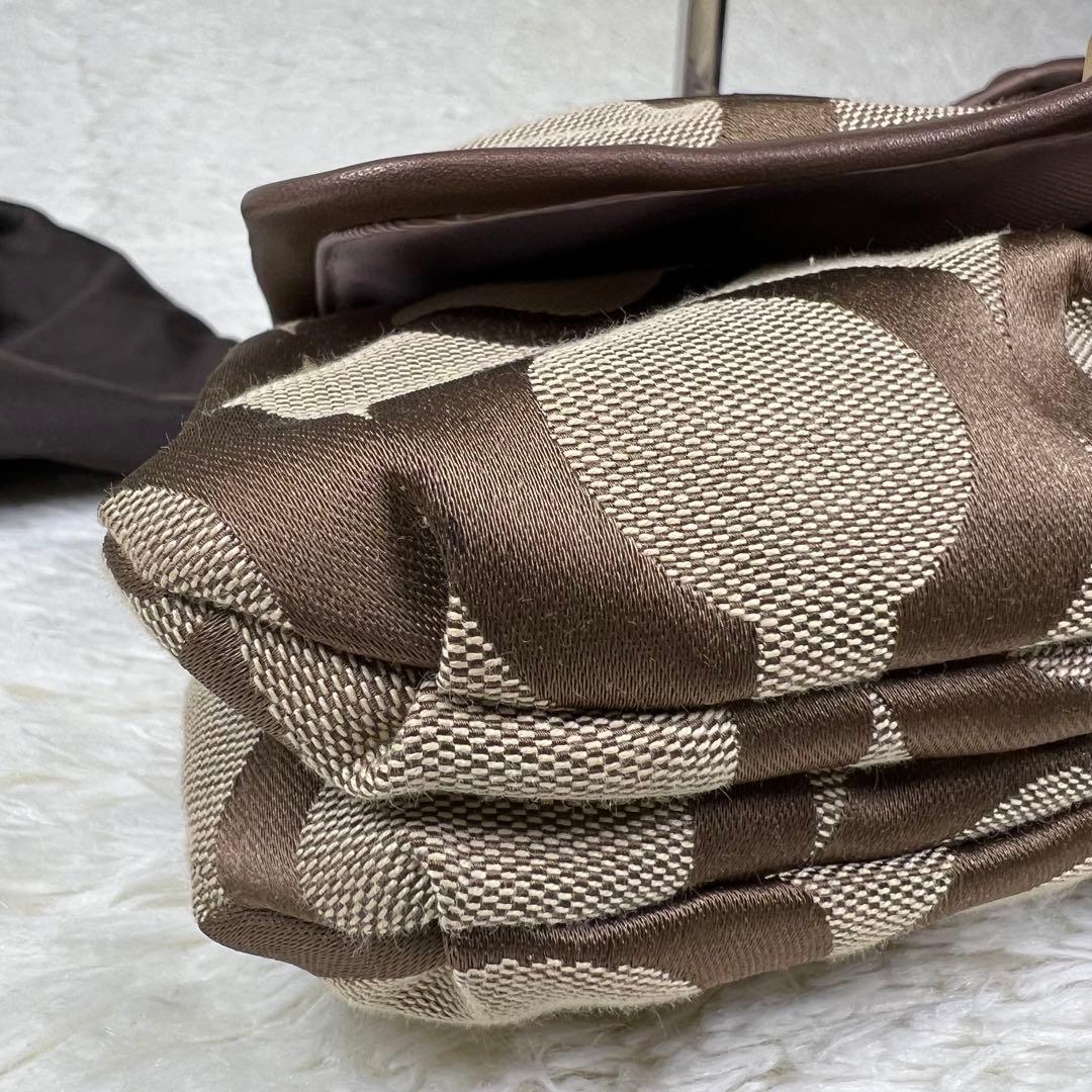 コーチ オプアート ワンショルダーバッグ アクセサリーポーチ パーカー