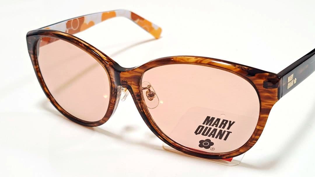 【新品】マリー・クワント サングラス ライトブラウン